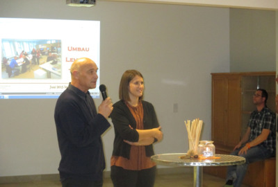 Archt. Hugo Dvorzak und Julia Kick Archt. Hugo Dvorzak und Julia Kick
