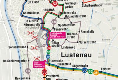 Lustenau Umleitung Lustenau Umleitung