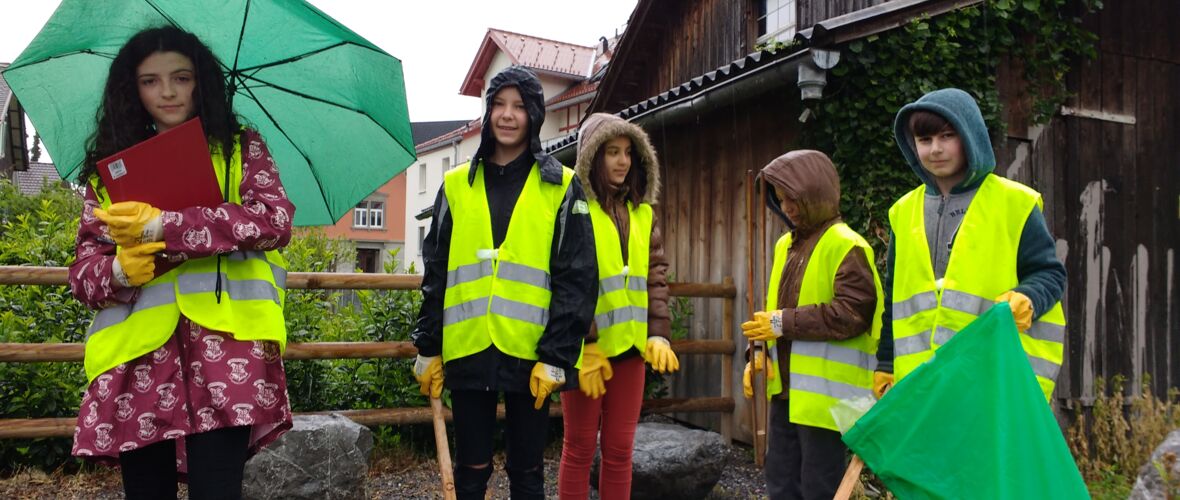 Taten statt Worte - Anti-Littering