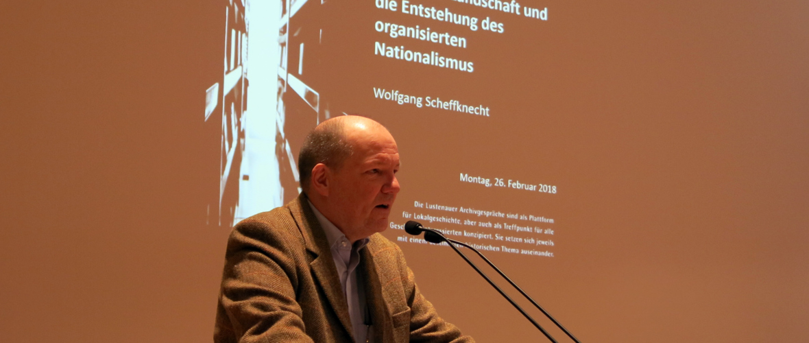 Archivgespräch 1/2018: Wolfgang Scheffknecht
