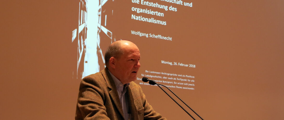 Archivgespräch 1/2018: Wolfgang Scheffknecht Archivgespräch 1/2018: Wolfgang Scheffknecht