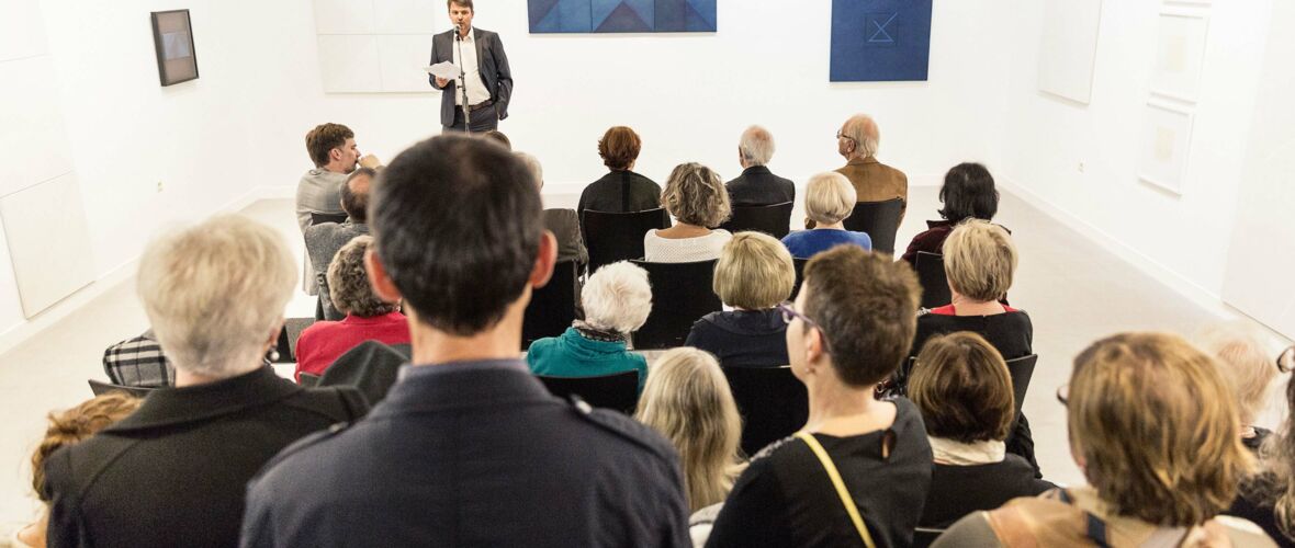 Begrüßungsworte an die Besucher