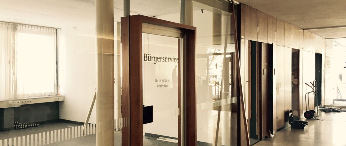 Umbau Bürgerservice