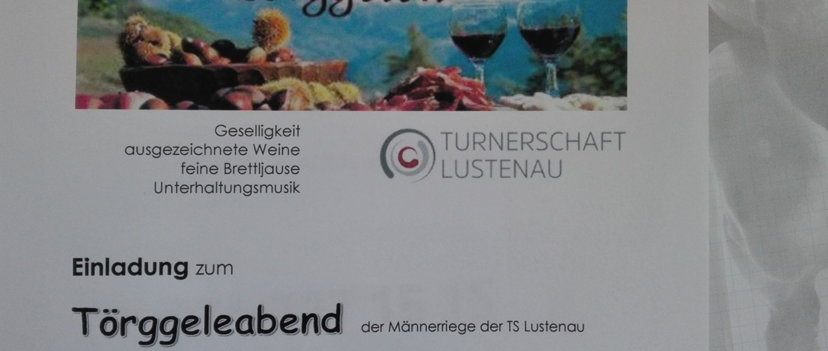 Törggeleabend der Turnerschaft Lustenau