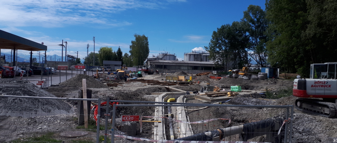 Bahnhof Lustenau Arbeiten Vorplatz (3)