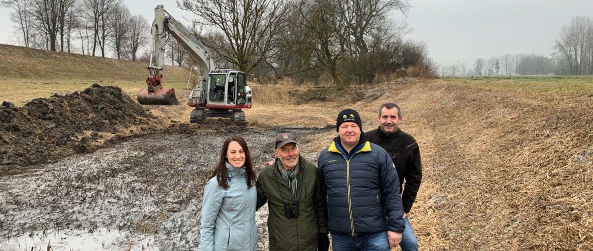 Seelache Feuchtbiotop-Instandhaltung