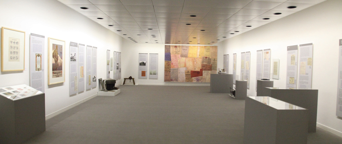 Ausstellungsansicht Erster Weltkrieg