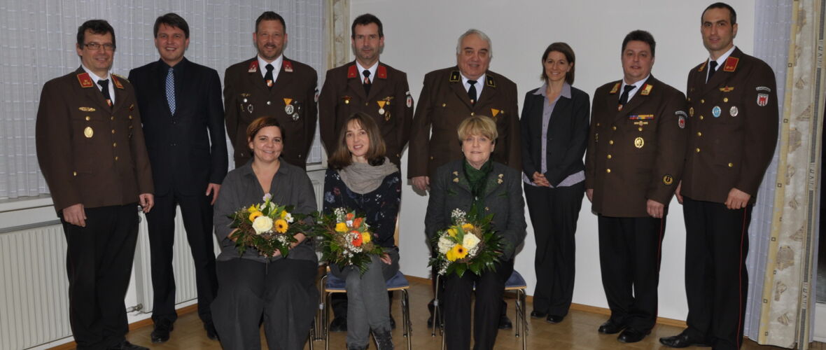 Ehrungen 2015: Bernhard Hammerer, Kurt Rauch, Dr. Hans Maksimovicz