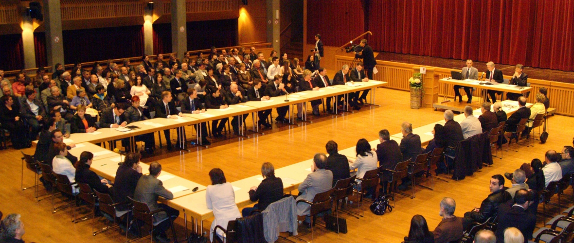 Konstituierende Sitzung 2010