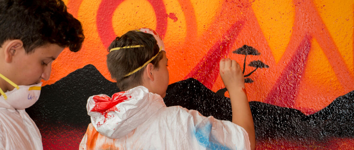 Jugendtreff Oase - Graffiti Workshop