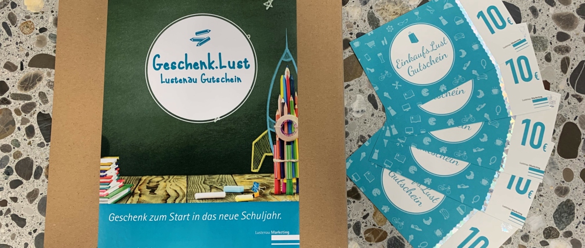 Lustenau Gutschein Schulaktion 2019