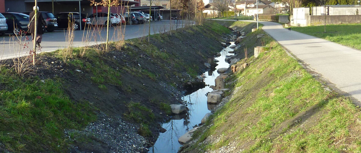 Grindelkanal nach der Renaturierung