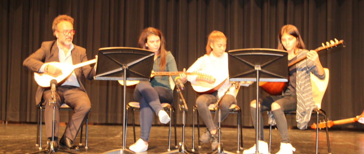 Oktober-Geburtstagsfest Rheintal. Musikschule 100