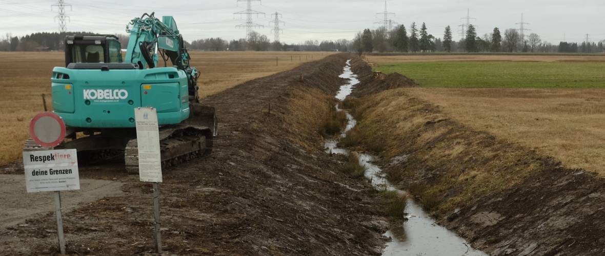 Renaturierung Landgraben - Gsieg