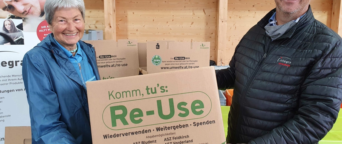 Uebergabe Re-Use-Box Uebergabe Re-Use-Box