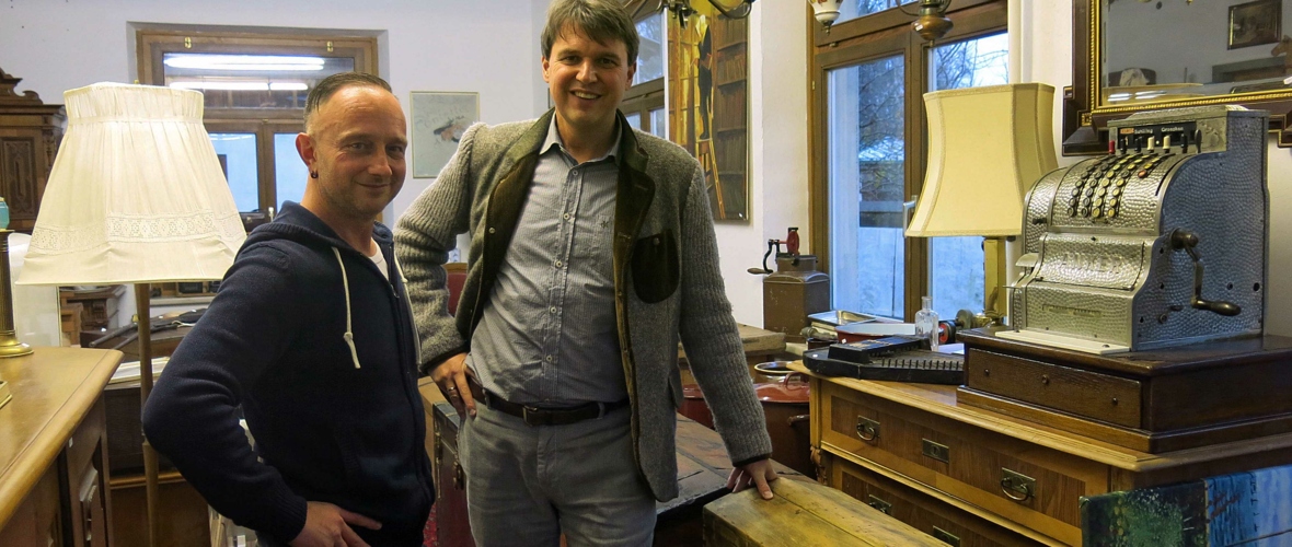 Markus Schwindsackl und Bürgermeister Kurt Fischer Markus Schwindsackl und Bürgermeister Kurt Fischer