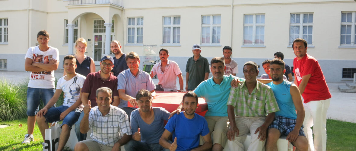 18 Syrische Flüchtlinge in Lustenau