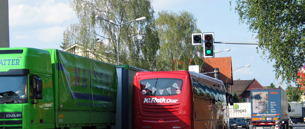 Verkehrsentlastung wird angestrebt Verkehrsentlastung wird angestrebt