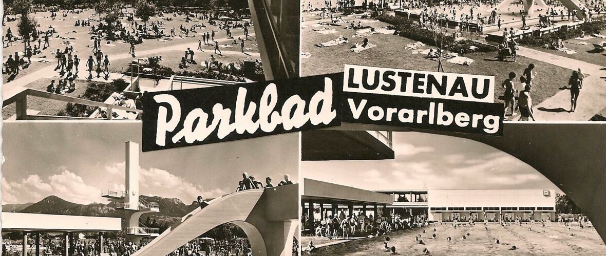 Parkbad Ansichtskarte