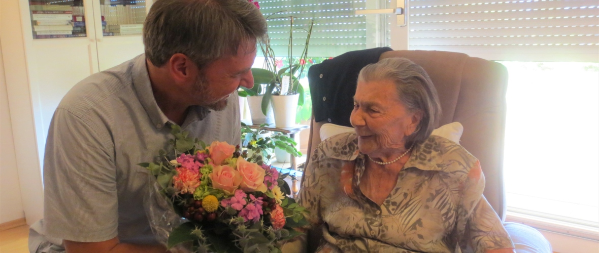Franziska Scheffknecht 100. Geburtstag Franziska Scheffknecht 100. Geburtstag