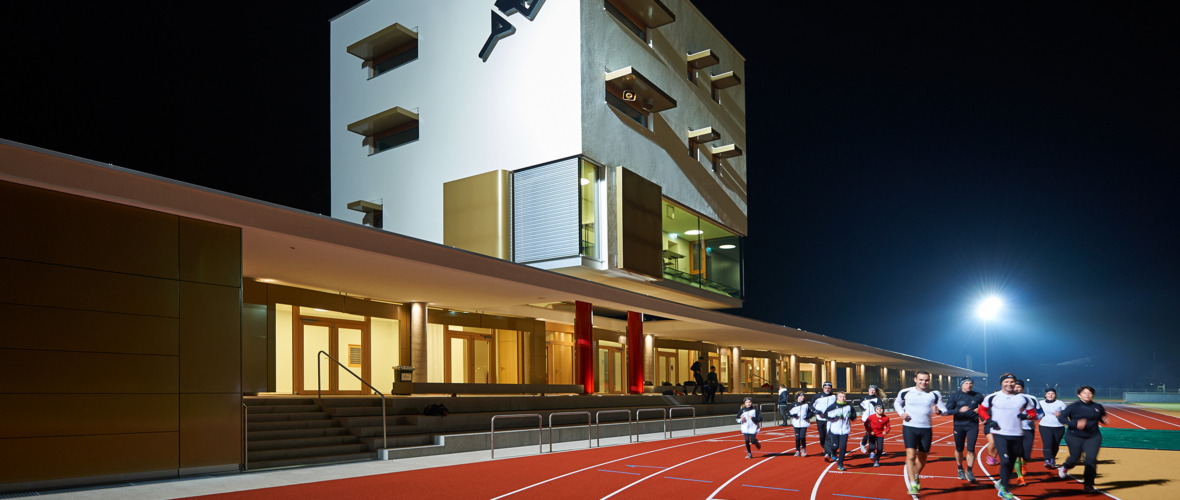 Nachtlaufen im Parkstadion Lustenau