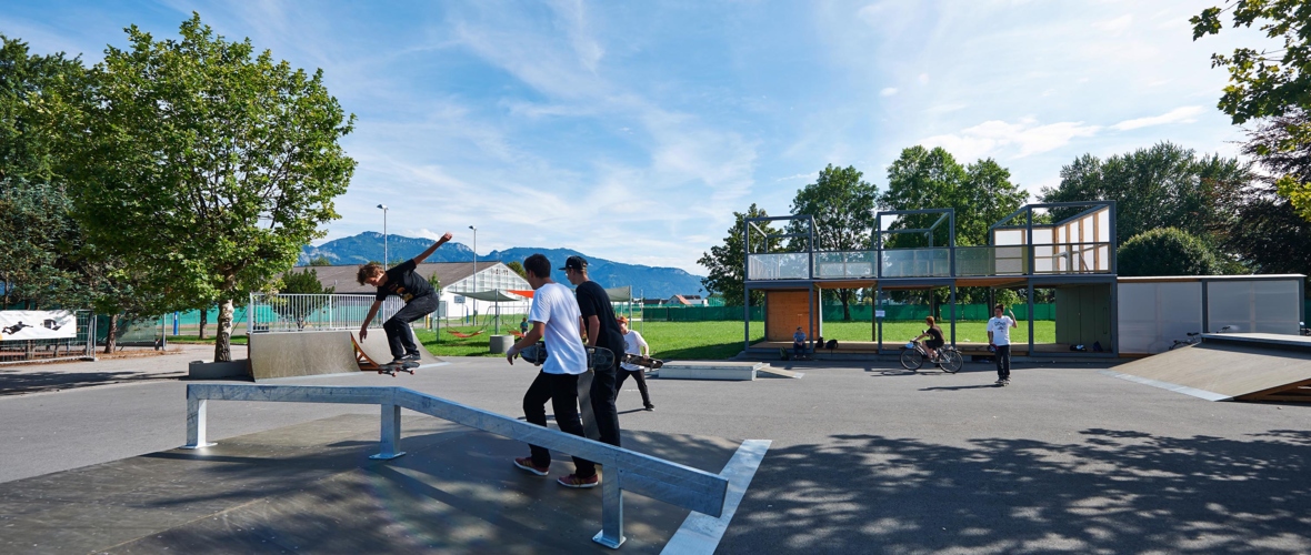 Skaterpark im Sportpark