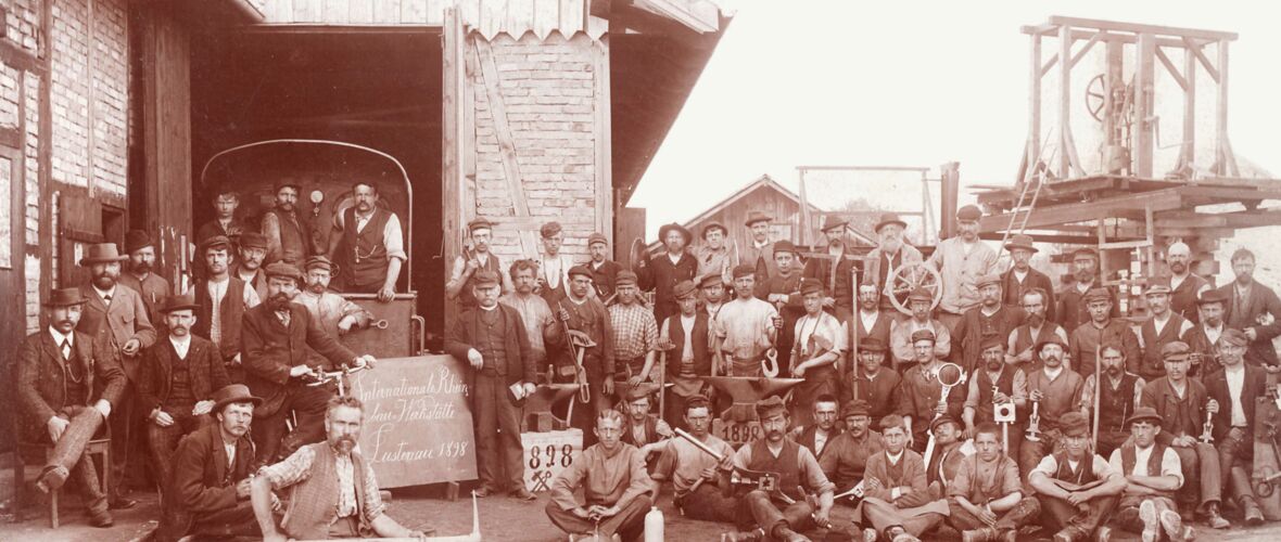 Bauarbeiter der IRR Bauarbeiter der IRR