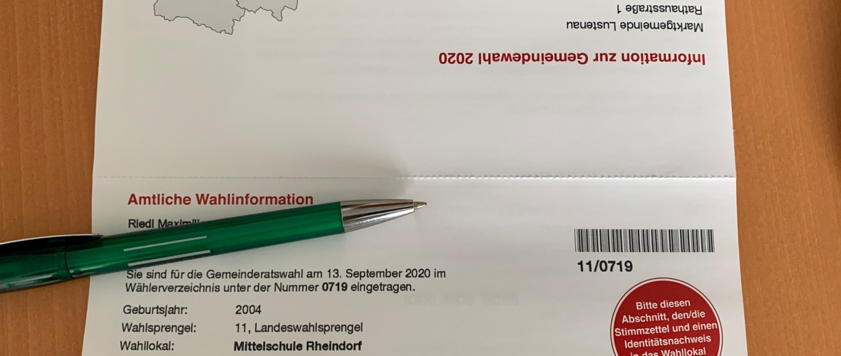 amtliche Wahlinformation amtliche Wahlinformation