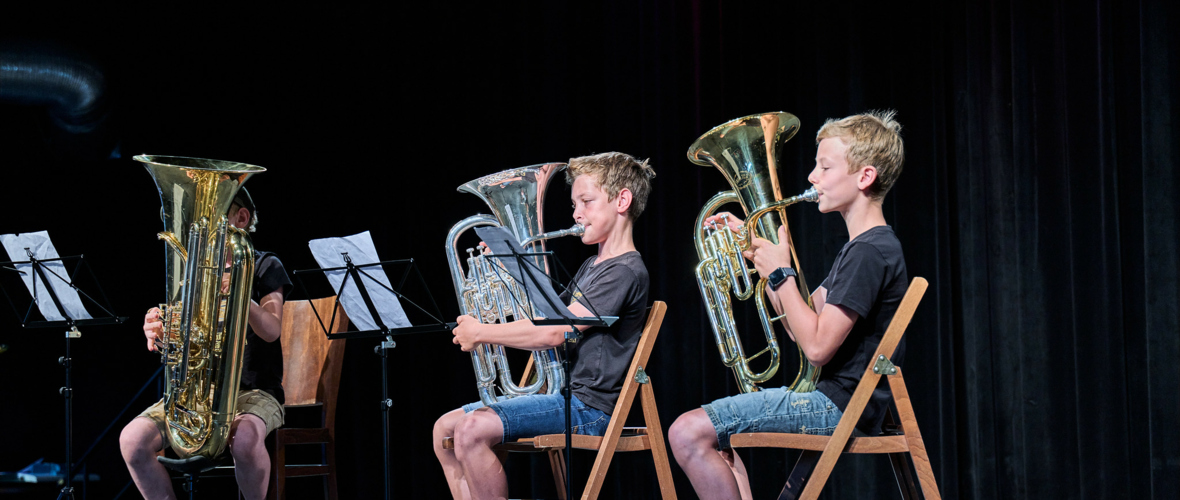 Tuba und Tenorhorn