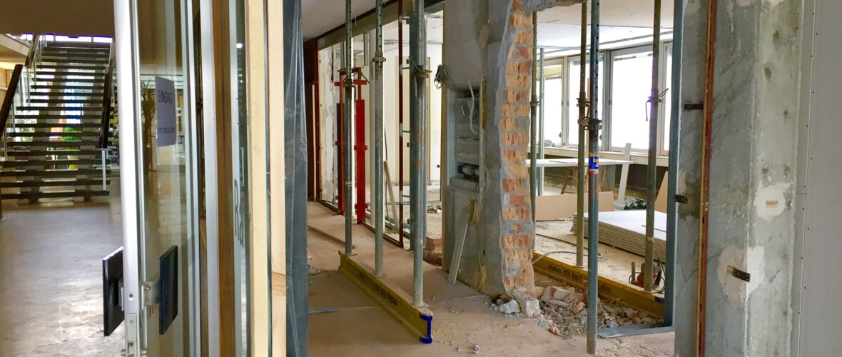 Das Bürgerservice wird derzeit umgebaut