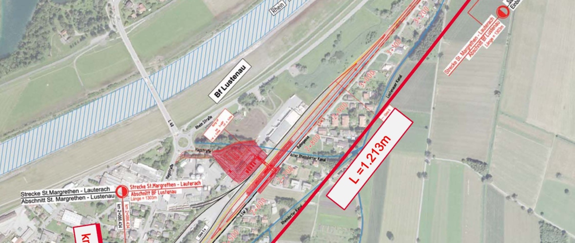 Bauprojekt: Bahnhof Lustenau