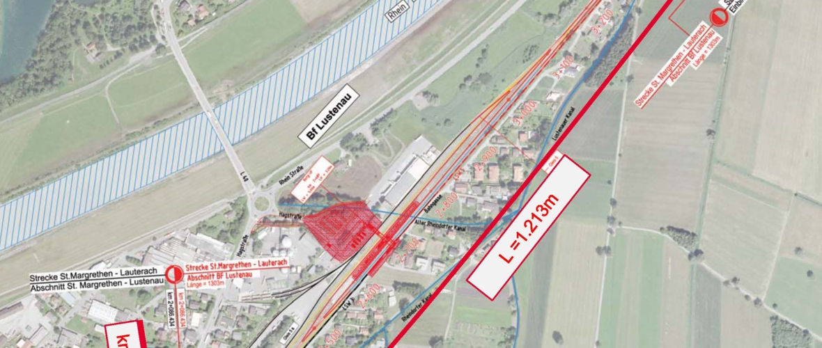 Bauprojekt: Bahnhof Lustenau Bauprojekt: Bahnhof Lustenau