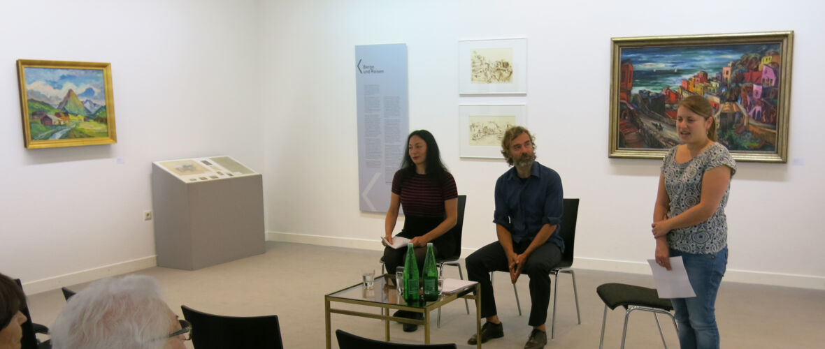Lesung Stephanie Hollenstein-Briefe