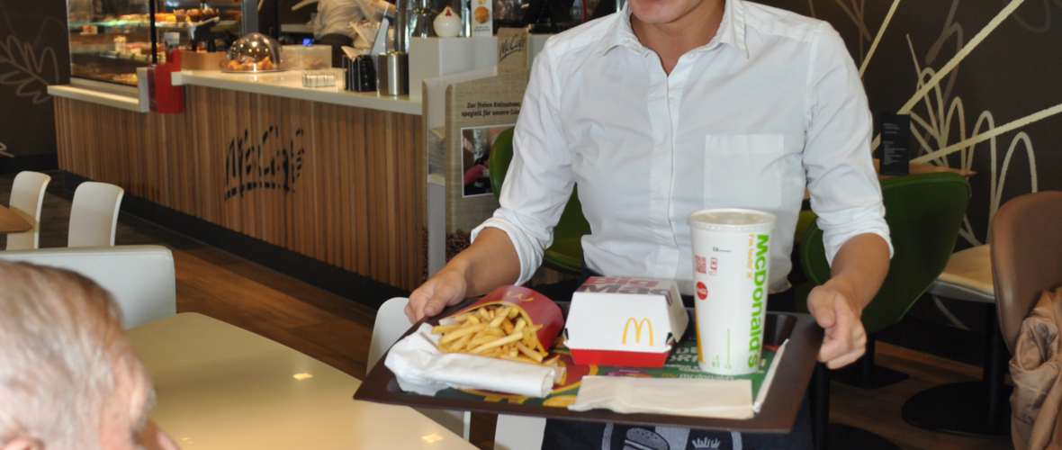 McDonaldsTischservice