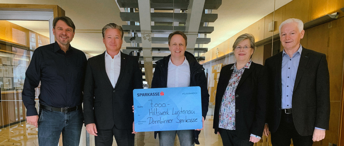 Spende Dornbirner Sparkasse Lustenau 2022