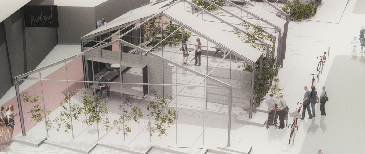 Rendering Gewächshaus 1