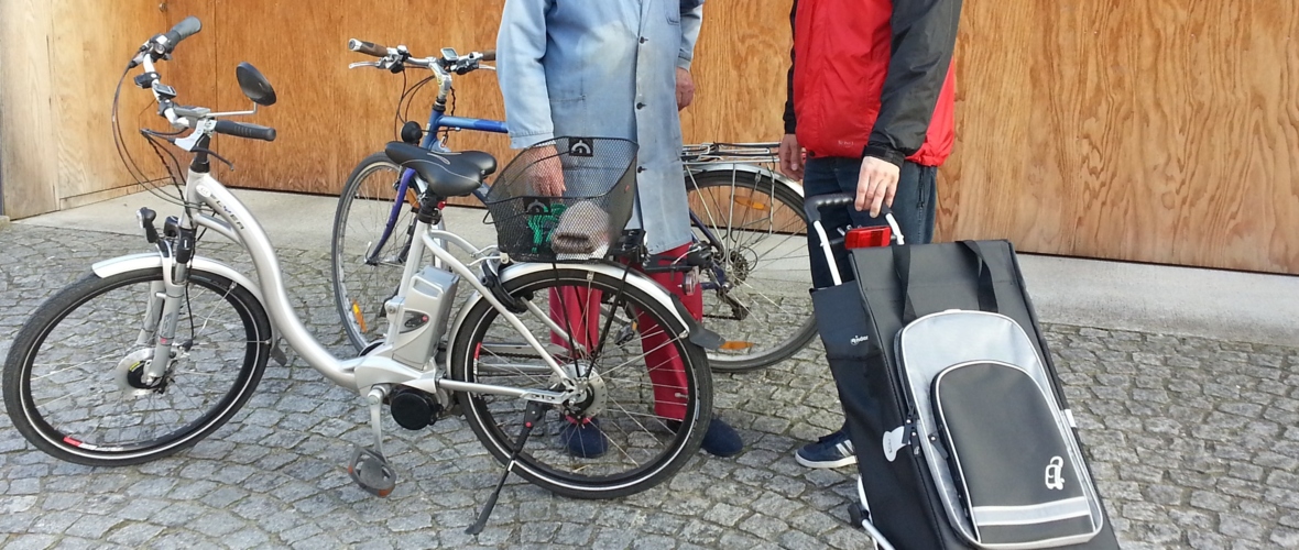 Fahrradtrolley wird gefördert Fahrradtrolley wird gefördert
