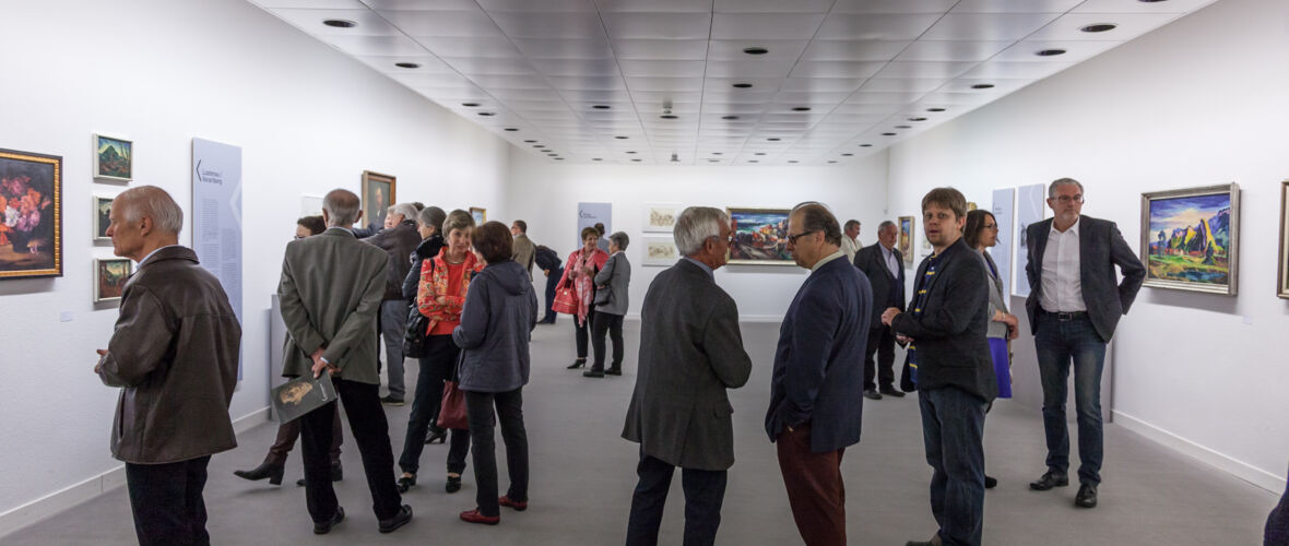 Ausstellungseröffnung Stephanie Hollenstein 