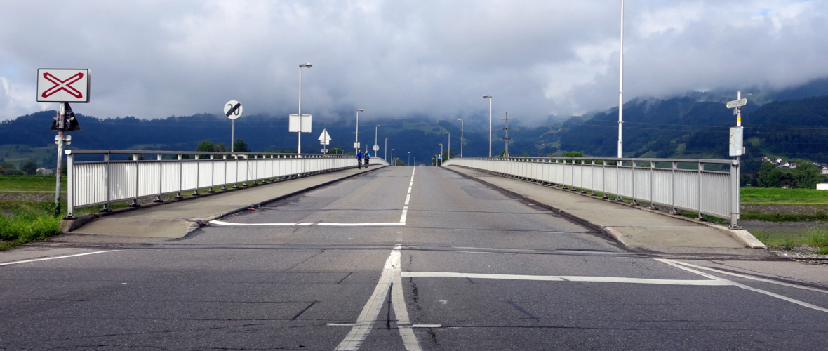 Rheinbrücke Lustenau/Au wird saniert Rheinbrücke Lustenau/Au wird saniert