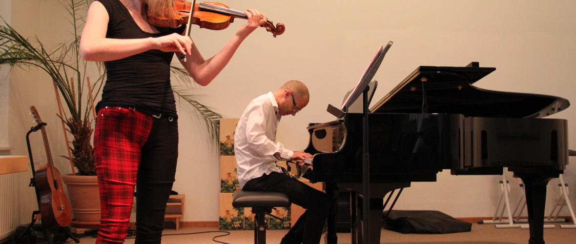 Klavier und Violine