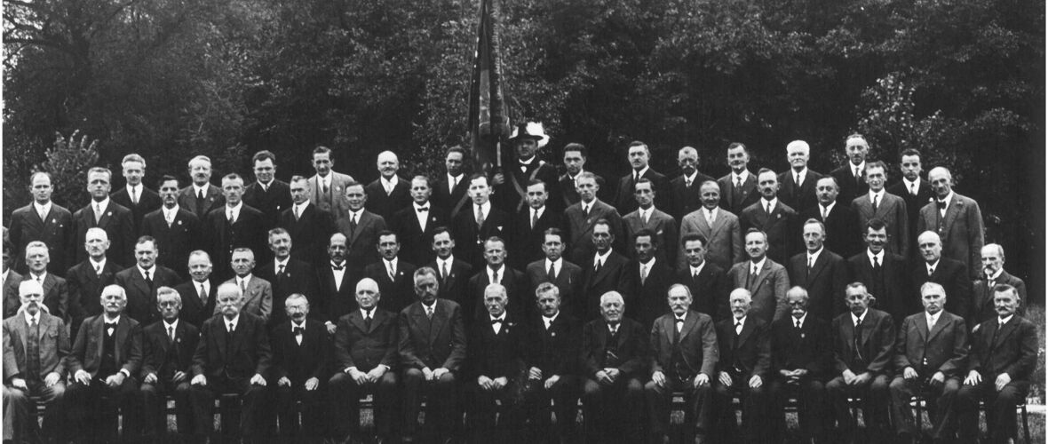 Gewerbeverein in den 30er Jahren