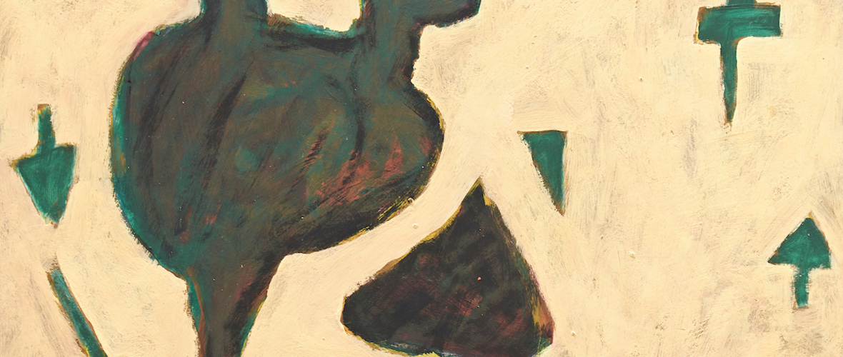 Ausstellung Gesine Probst-Bösch: "Zehn Pfeile, ein Herz und eine Seele"
