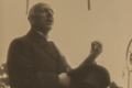 Otto Ender als Redner quer