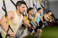 Gruppe athletik training