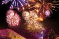 Der Lustenauer Kirchplatz ist der beliebte Treffpunkt am Silvesterabend.