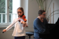 Klavier und Violine