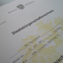 Staatsbürgerschaftsnachweis