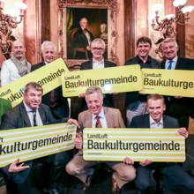 Preisverleihung Baukulturgemeindepreis