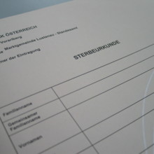Sterbeurkunde