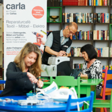 ReUse im Carla-Reparaturcafé